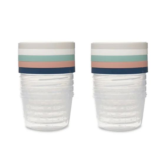 10 Boîtes De Conservation 250ml Transparent