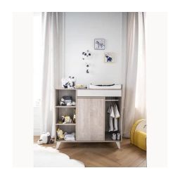 Commode à langer évolutive en bureau Nova