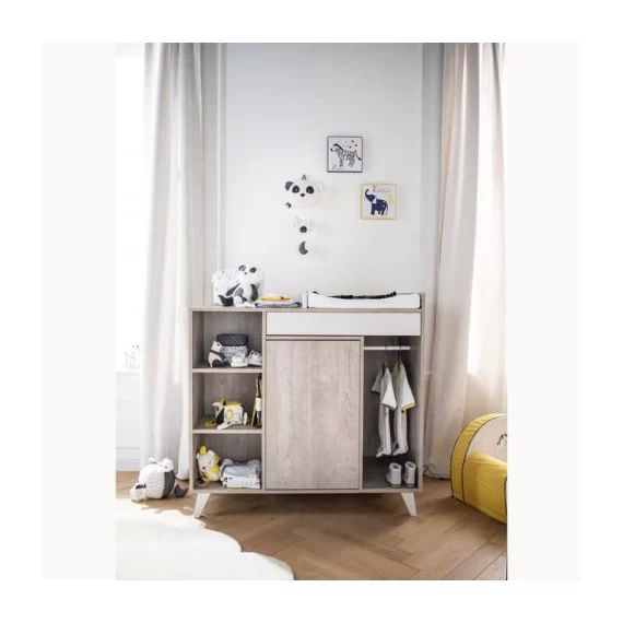 Commode à langer évolutive en bureau Nova