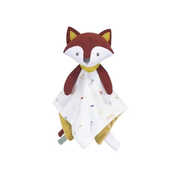 Doudou attache sucette Renard