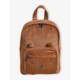 Sac à dos maternelle renard velours rouille