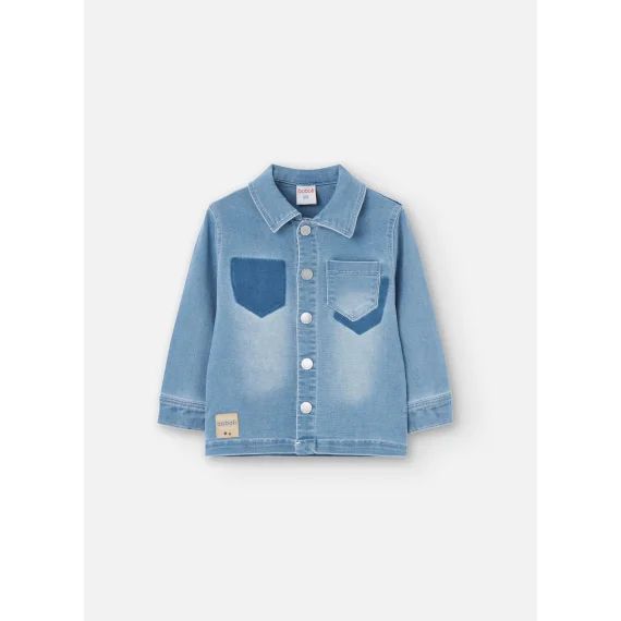 Chemise Jean Maille Bleu