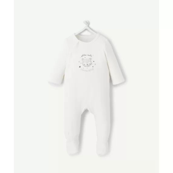 Le dors bien en coton biologique écru doublé –  – Soldes