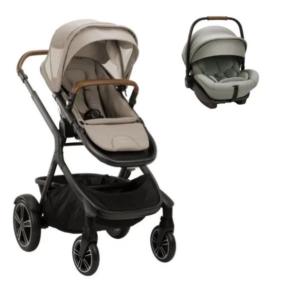 Poussette Nuna Demi Grow + Coque Auto Arra Next – Hazelwood