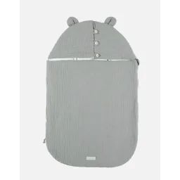 Nid D&rsquo;ange Mousseline De Coton Et Jersey Blanc