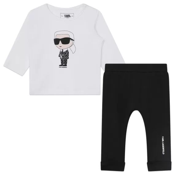 Ensemble T-shirt + legging Garçon Noir
