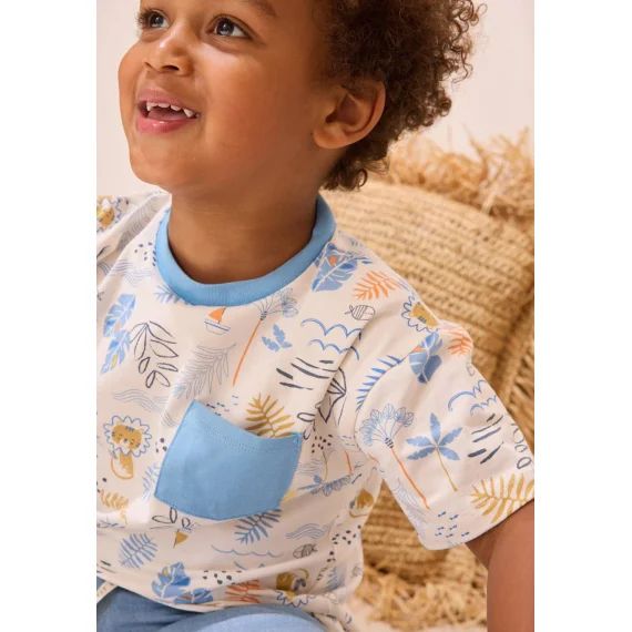T-shirt Bébé Biscarosse Bleu