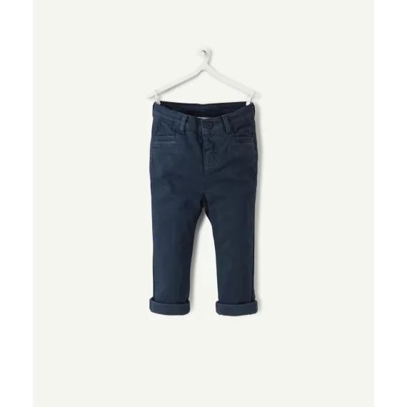 Pantalon chino bleu marine bébé garçon –  – Soldes