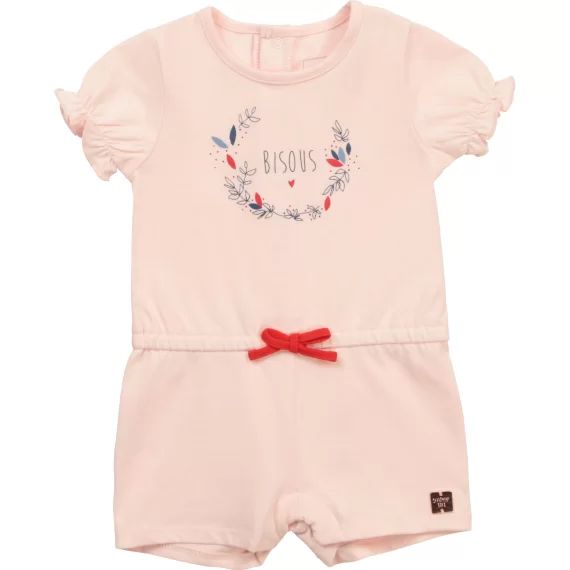 Combi-short Fille Rose