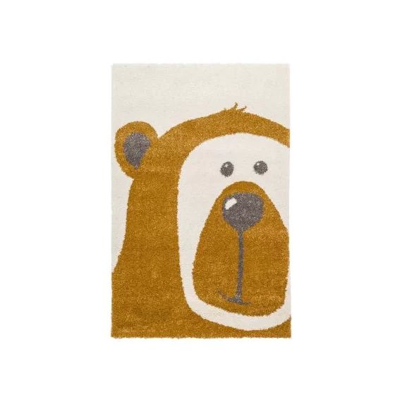 Tapis rectangulaire Ourson miel (80 x 150 cm)