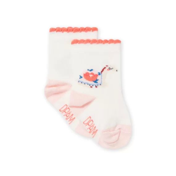 Chaussettes Écrues Bébé Fille
