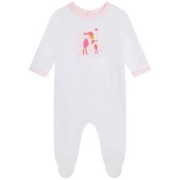 Pyjama en coton Fille Blanc