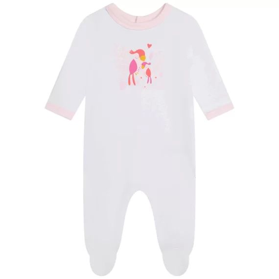 Pyjama en coton Fille Blanc
