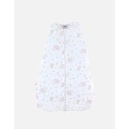 Gigoteuse En Mousseline De Coton Bio Ouatinée Blanc