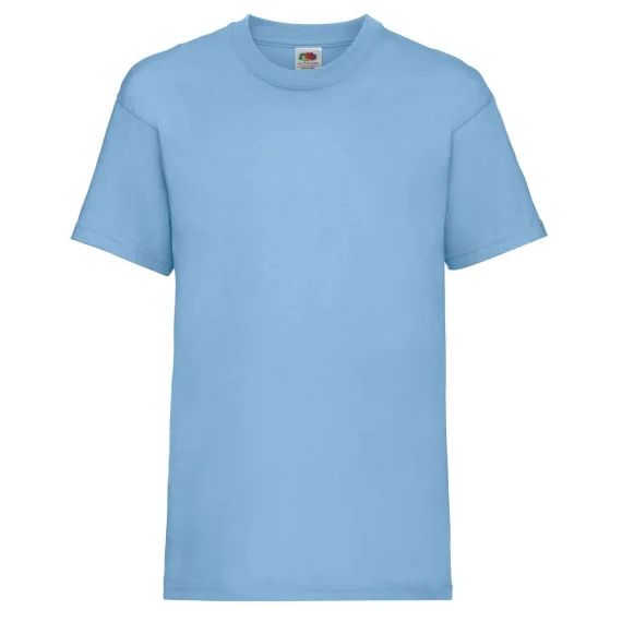 T-shirt Coton Valueweight Bleu Ciel
