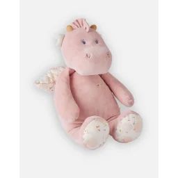 Peluche – NOUKIE&rsquo;S – Joy dragon – Rose – Fille – 40cm rose