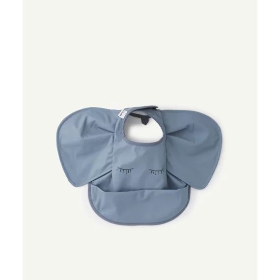 Bavoir bleu avec oreilles éléphant –  – Soldes