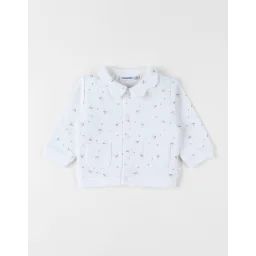 Cardigan Coton Blanc