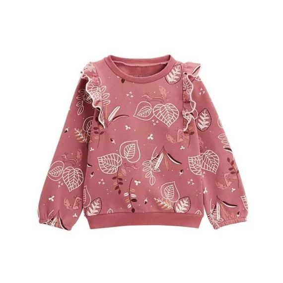 Sweat-shirt En Molleton Bébé Fille Léonie Rose