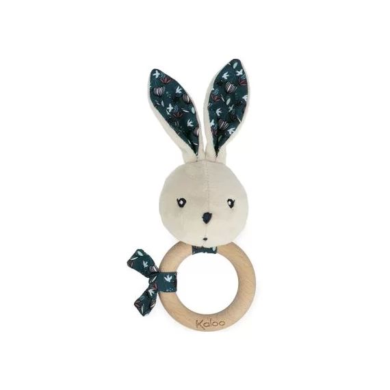 Hochet lapin nature K&rsquo;doux (12 cm)