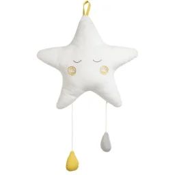 Etoile à suspendre Babyfan Sauthon Baby Deco blanc