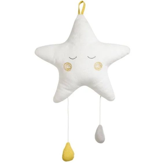 Etoile à suspendre Babyfan Sauthon Baby Deco blanc