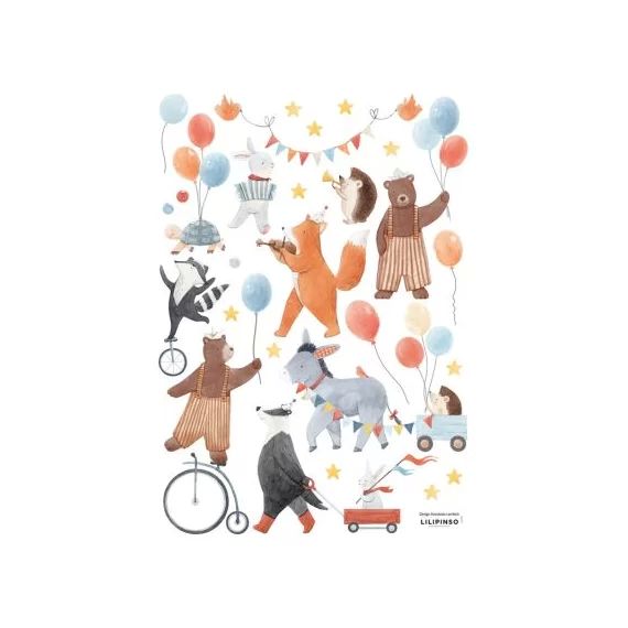 Planche de stickers A3 Little Characters