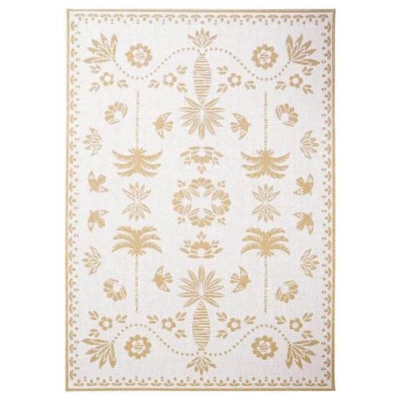 Tapis Enfant Jaipur Par Nattiot – 135 X 190 Cm – Blanc Blanc