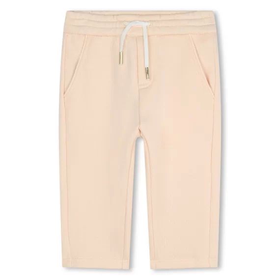 Pantalon de jogging molleton Fille Beige