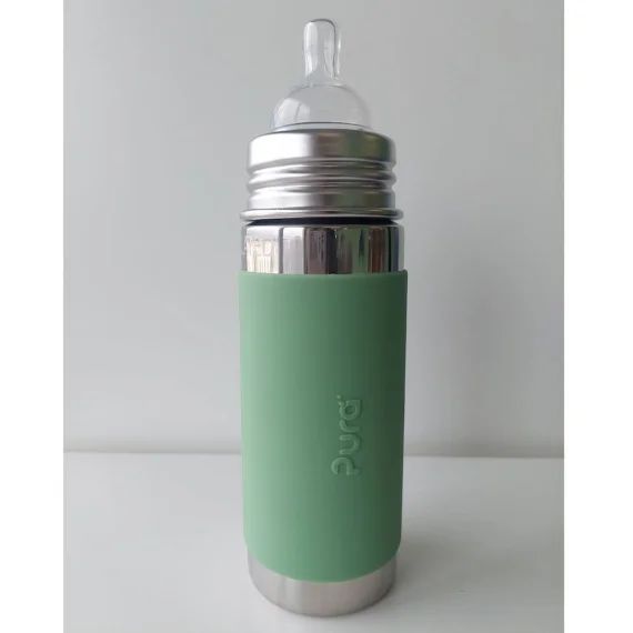 Biberon Isotherme En Inox 260 Ml – Moss Vert
