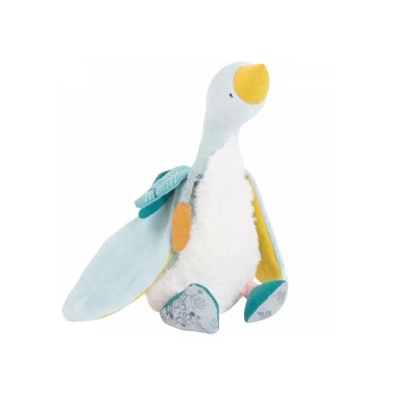 Peluche petite oie bleue Plumette Le voyage d&rsquo;Olga (23 cm)