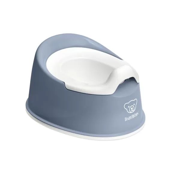 Pot bébé Smart bleu profond et blanc