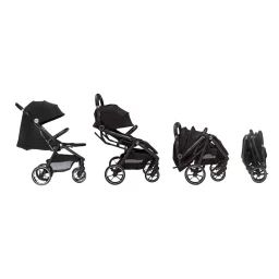 Duo Poussette Et Siège Auto Kibu Noir