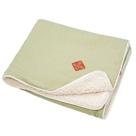 Couverture En Sherpa Vert