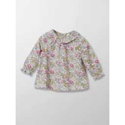 Blouse En Tissu Liberty Clare Rich Liberty Clare Rich Ecru
