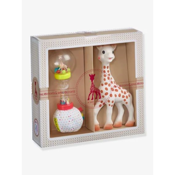 Coffret Sophie la girafe et Hochet Maracas – VULLI multicolore