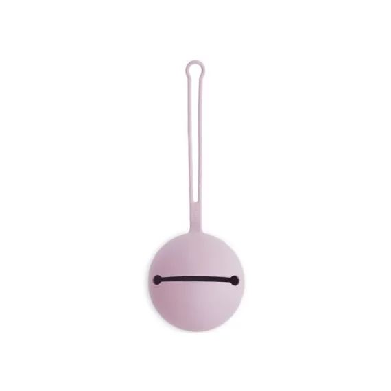 Range sucette en silicone Soft lilac