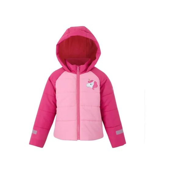 Veste Matelassée Polyester Recyclé Rose