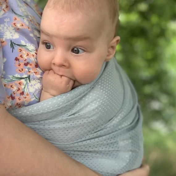 Porte-Bébé Minimonkey Mini Sling – Light Green