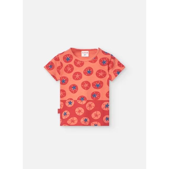 T-shirt Tricot Basic Rouge