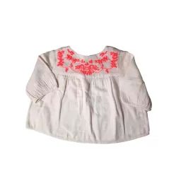 Blouse brodée fille 3 ans