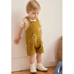 Ensemble Salopette Bébé Et T-shirt Costa Vert