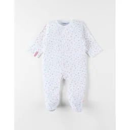 Pyjama Bébé Jersey Pointelle Rose