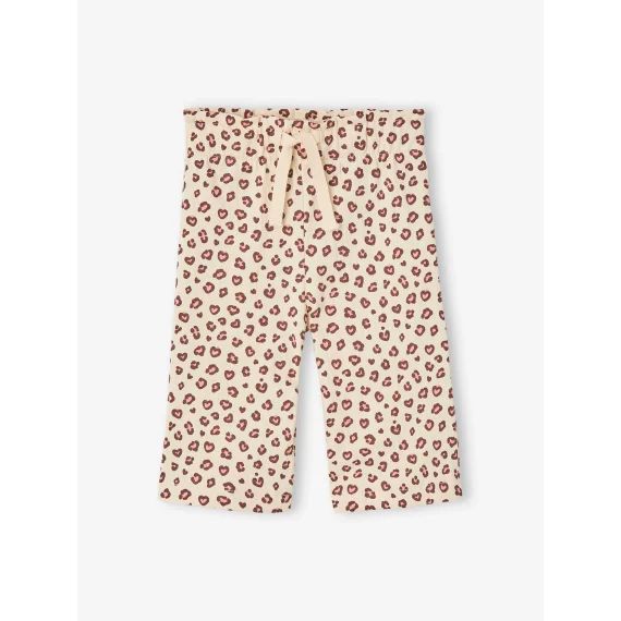 Pantalon large bébé vanille