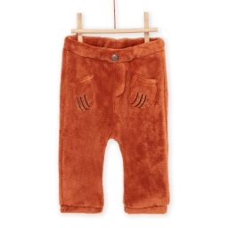 Pantalon Uni Marron