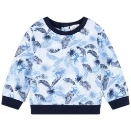 Sweat imprimé Garçon Bleu