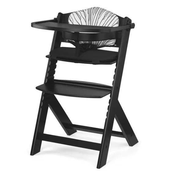 Chaise Haute Kinderkraft Enock + Coussin Confort – Black