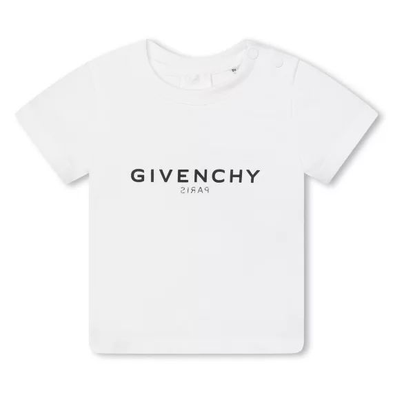 T-shirt à manches courtes Garçon Blanc