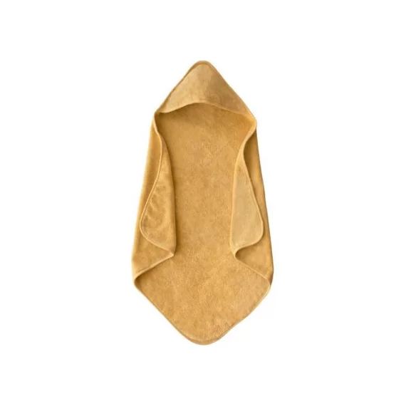 Cape de bain en coton bio Fall Yellow