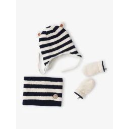 Ensemble bébé garçon péruvien écru